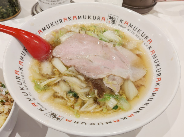 「そぼろ丼セット（1,270円）」@どうとんぼり神座 アトレ川崎店の写真