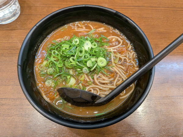 「カレーそば590円」@めん処 吉備の写真