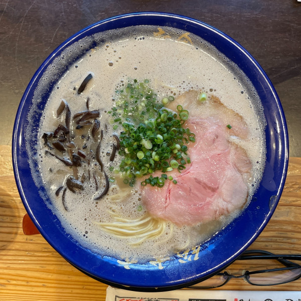 「泡系豚骨ラーメン」@博多一幸舎 総本店の写真