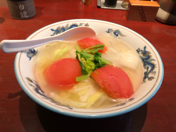 「トマトタンメン」@白龍トマト館 江原町店の写真