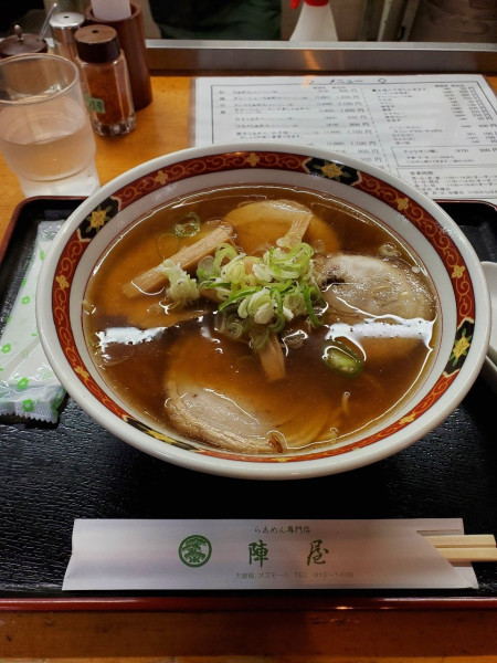 「チャーシューらあめん@1200」@陣屋の写真