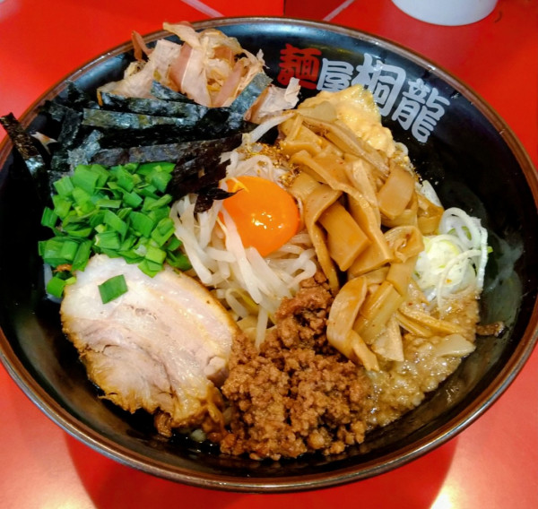 「台湾まぜそば小/追い飯付き＋ピリ辛メンマ＋アレ=カレー粉」@麺屋 桐龍 久喜店の写真