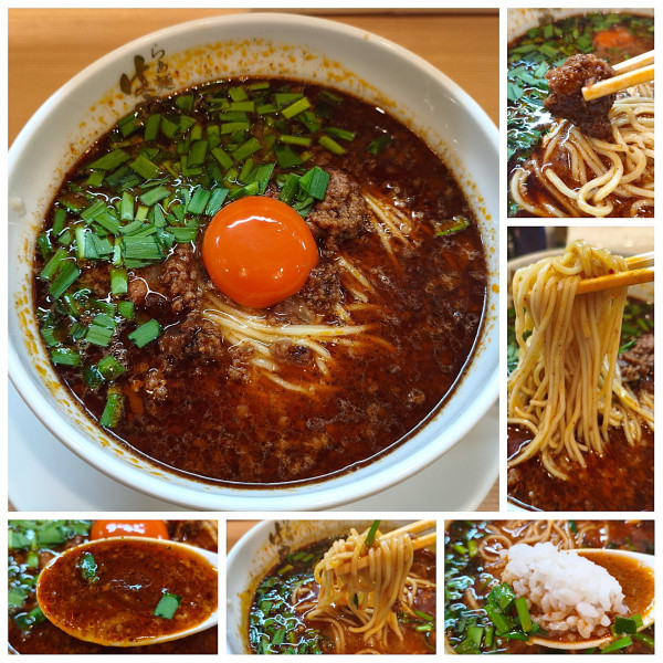 「味噌辛ニラそば(冬季限定)＋小ライス＝¥1080」@らぁ麺 はやし田 浅草店の写真