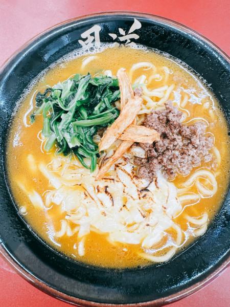 「スクワッシュラーメン」@横浜家系ラーメン 思道 東大和店の写真