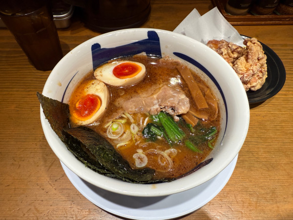 「特製中華そば並」@つけ麺専門店 三田製麺所 桜木町駅前店の写真