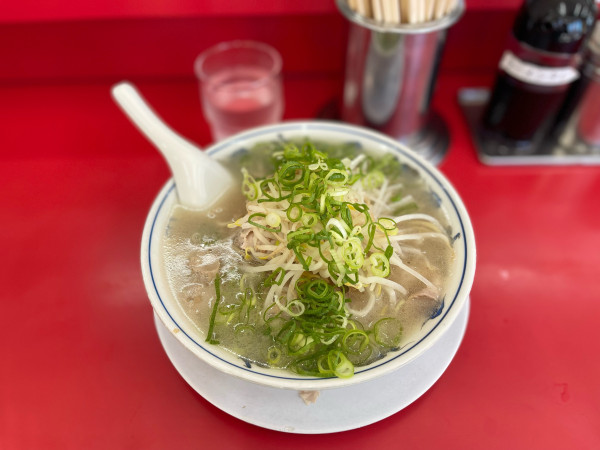 「ラーメン(もやし少なめ)」@ラーメン福 島田橋店の写真