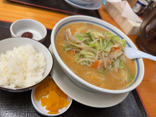 「野菜ラーメン（味噌味）＋特製からしみそ」@ラーメン ねぎっこ 西那須野店の写真