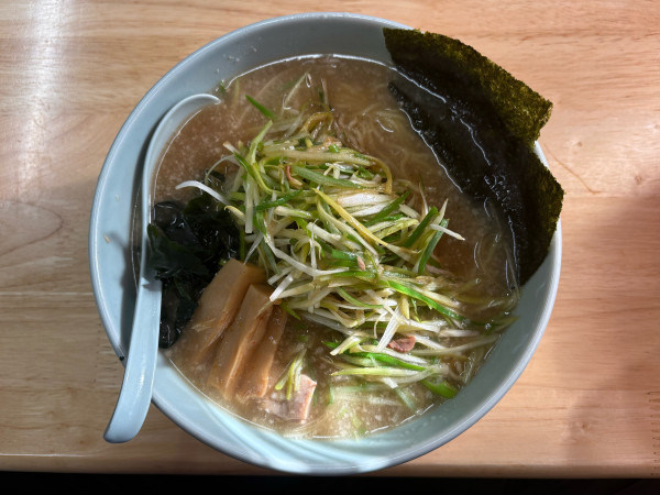 「ネギラーメン」@ラーメンショップ 卒島店の写真