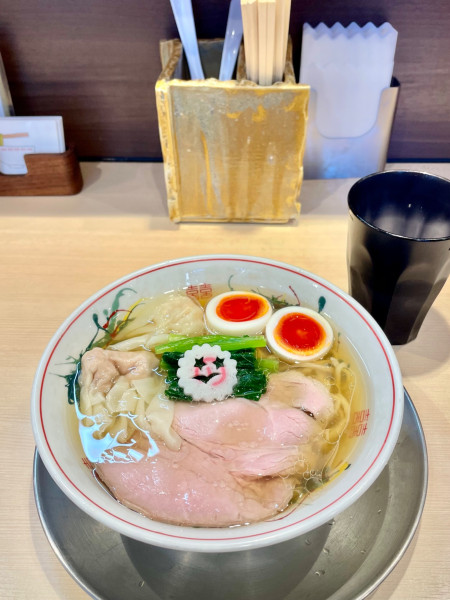 「ちょっと乗せ白だしラーメン」@キング製麺の写真