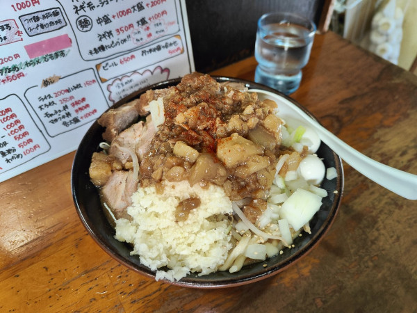 「二郎風味噌ラーメン」@自家製中華そば 麺 まる井の写真