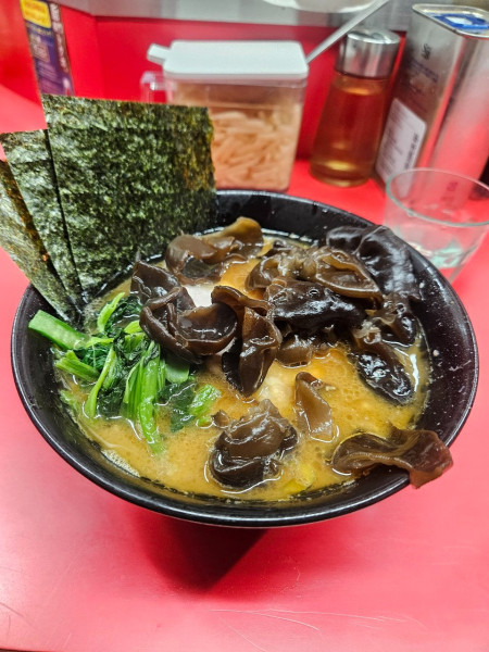 「ラーメン きくらげTP」@ラーメン杉田家の写真