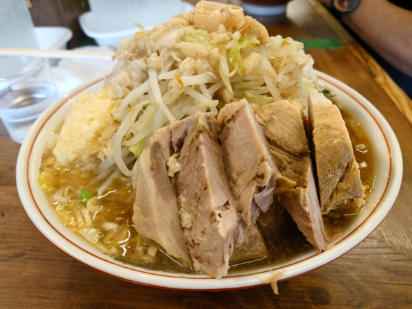「大豚 ネキ     全部」@ラーメン二郎 品川店の写真