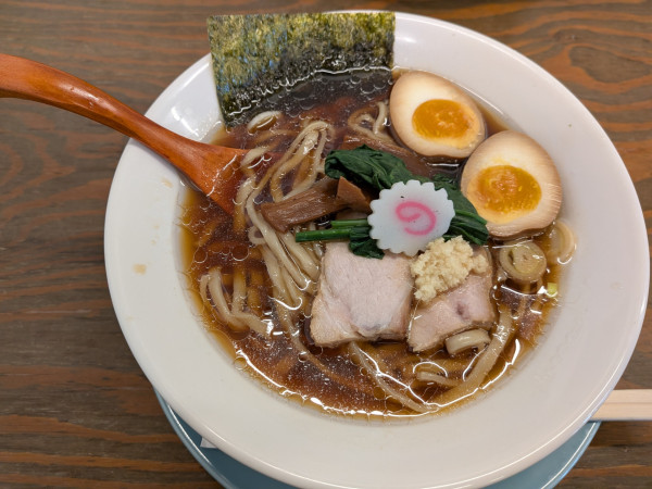 「昼限定 生姜醤油そば」@中華そば うゑ田の写真