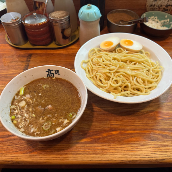 「半肉入りつけそば」@麺 髙はしの写真