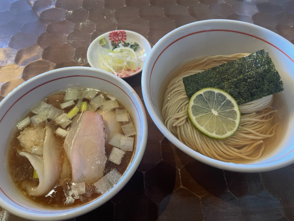 「昆布水つけ麺」@特級鶏蕎麦 龍介 土浦学園通り店の写真
