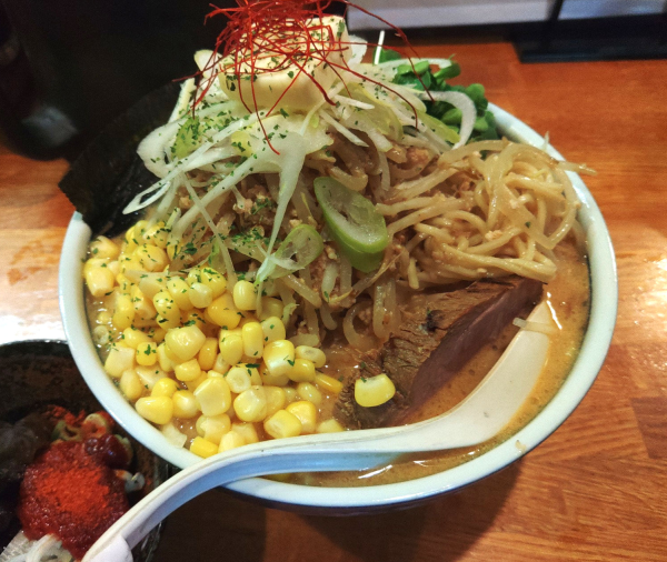 「【限定】清湯バターコーン味噌 ¥1300」@麺屋 鶏口の写真