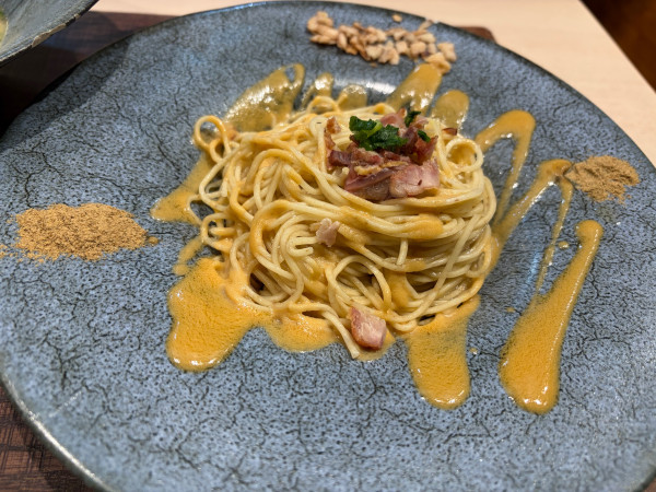 「深み鶏900円 替玉②あん肝のソース380円」@Idouji 我孫子店の写真