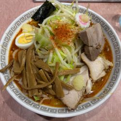 中華そば（小）900円担々麺に変更60円野菜120円