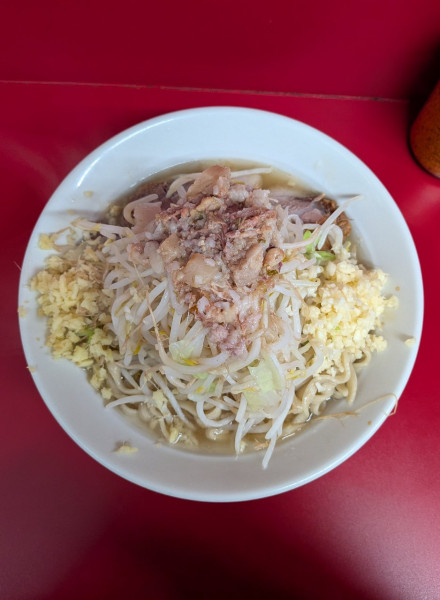 「小 汁なし」@ラーメン二郎 大宮公園駅前店の写真