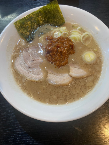 「ラーメン＋とん辛みそ」@久留米とんこつラーメン とん八。の写真