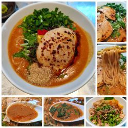 ごまらぁ(季節限定)＋ニラ＋辛味増し＝¥1250