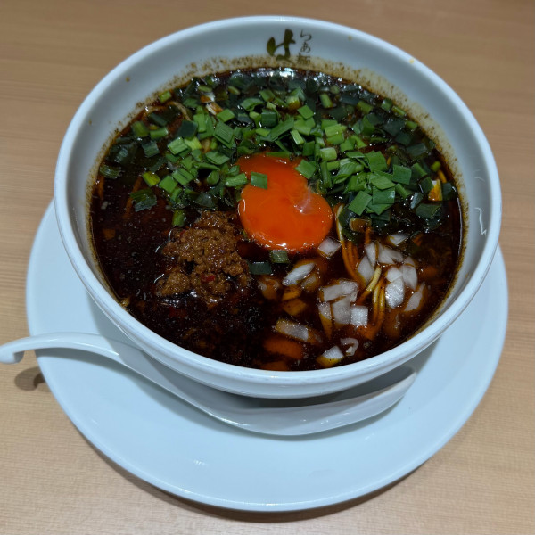 「味噌辛ニラそば🍜🥢」@らぁ麺 はやし田 新橋店の写真