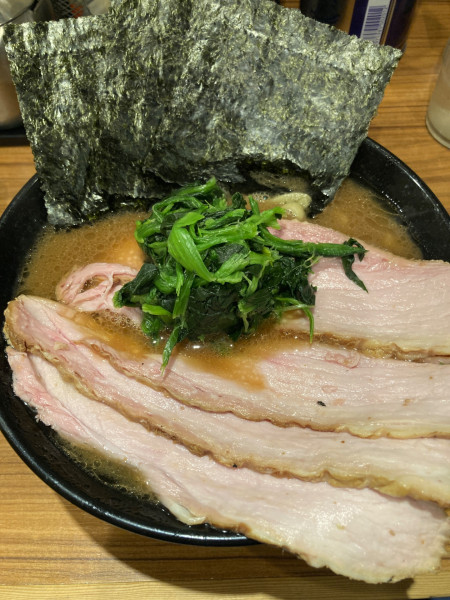 「チャーシュー麺」@横浜家系らーめん 輝道家の写真
