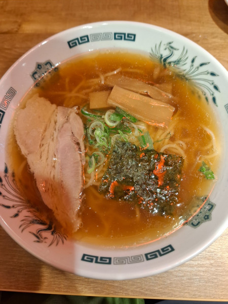 「ラーメン４３０円」@日高屋 上大岡西口南店の写真
