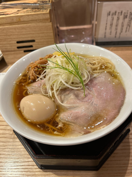 「特製煮干し中華そば」@中華蕎麦 なか野の写真