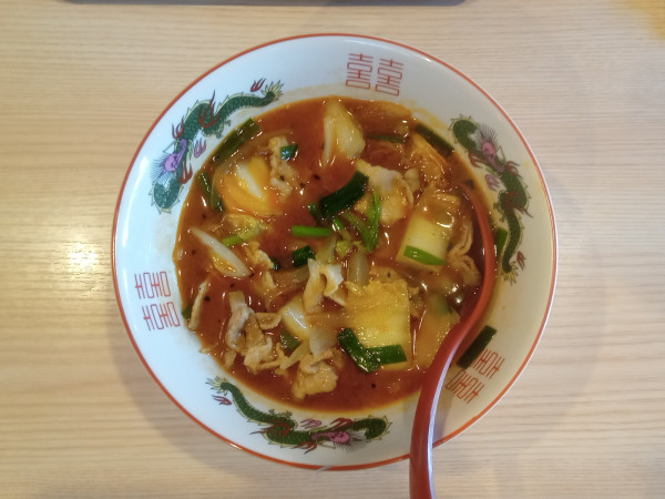 「【限定】天理風ラーメン」@拉麺 大公 南太田本店の写真