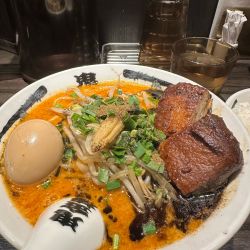 特製カラシビ味噌らー麺(辛さ普通、シビ増し)