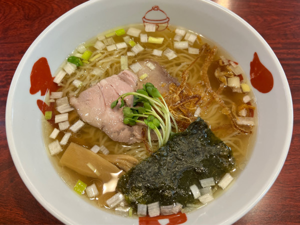 「塩そば」@支那そば 正月屋の写真