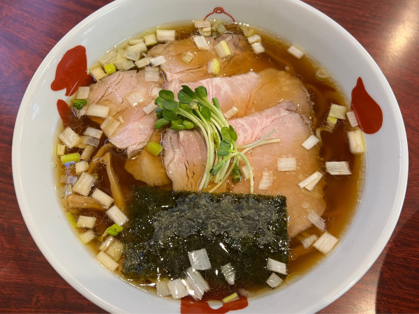 「焼豚そば」@支那そば 正月屋の写真