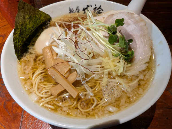 「特製醤油」@麺屋 我論の写真