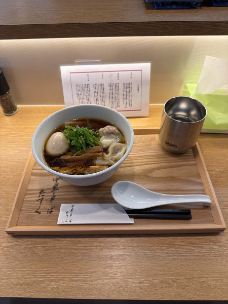 「特製中華そば」@中華そば たすくの写真