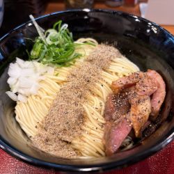 46（ヨンロク）煮干し中華蕎麦1200円 和え玉300円
