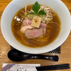 はまぐりの醤油ラーメン