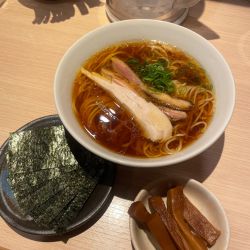 地鶏そば＋海苔