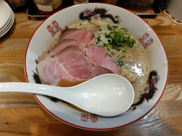 「豚骨魚らーめん950円」@めんや ふうたろうの写真