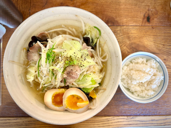 「塩タンメン(900¥)」@純米味噌らーめん みそら堂 小山店の写真