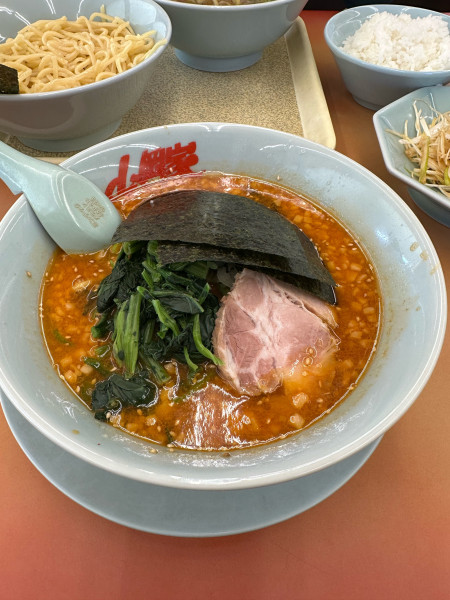 「辛味噌ラーメン」@ラーメン山岡家 守谷店の写真