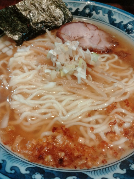 「塩らぁめん」@めん処 樹の写真