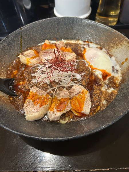 「麻婆まぜそば + 半ライス」@麻婆まぜそば 麻ぜろうの写真