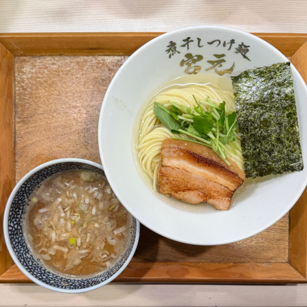 「【限定】金目鯛と煮干しの昆布水つけ麺」@煮干しつけ麺 宮元の写真