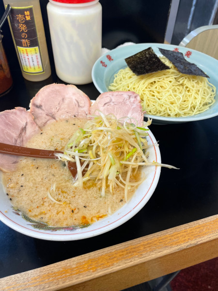 「ネギつけ麺大盛」@壱発ラーメン 相模原店の写真