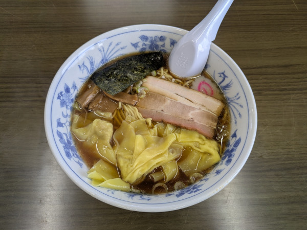 「ワンタンメン　790円」@ラーメン一心の写真