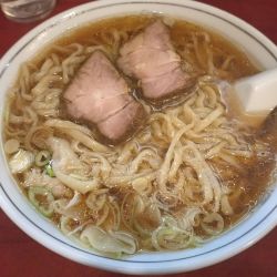 ワンタンめん(大盛・メンマ抜)