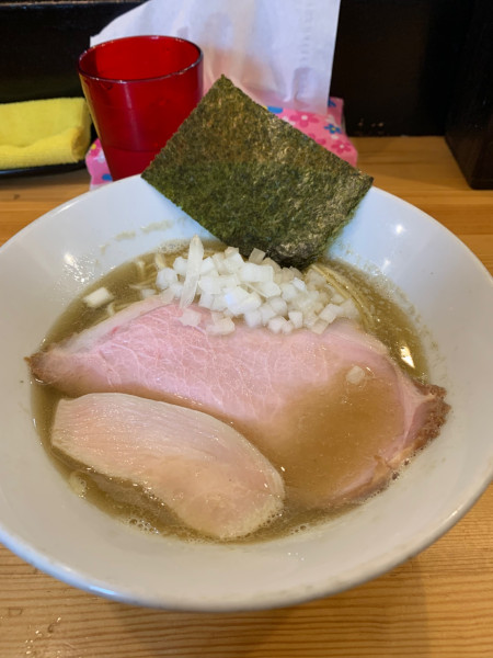 「煮干ラーメン塩」@煮干らーめん 川むらの写真