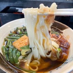 山菜きしめん　￥５５０