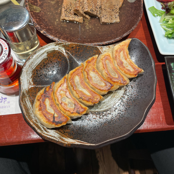 「牛たん焼きギョーザ」@たんや善治郎 南町通り店の写真